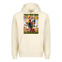 Sandshell Christmas rooster Premium Hoodie - Artiststas