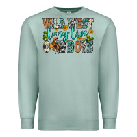 Wild West Long Live Cowboys Premium Sweatshirt | Teevron