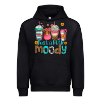 Black just a little moody coffee cups Urban Hoodie - Jasminsmagicworld