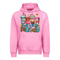 Fuchsia Pink just a little moody coffee cups Urban Hoodie - Jasminsmagicworld