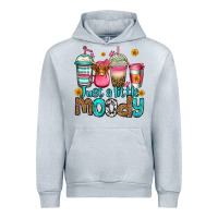 Heather Grey just a little moody coffee cups Urban Hoodie - Jasminsmagicworld