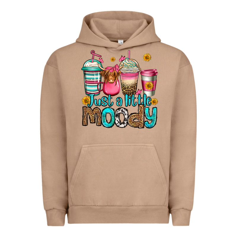 Just A Little Moody Coffee Cups Urban Hoodie by Jasminsmagicworld | Teevron