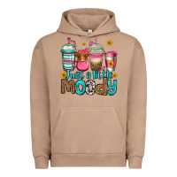 Pigment Burro just a little moody coffee cups Urban Hoodie - Jasminsmagicworld