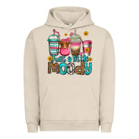 Pigment French Oak just a little moody coffee cups Urban Hoodie - Jasminsmagicworld