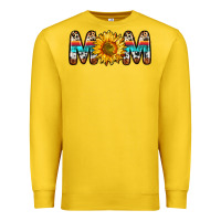 Lemon mom sunflower Premium Sweatshirt - Zillion Design Studio