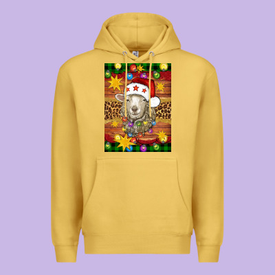 Christmas Sheep Air Freshener Premium Hoodie Designed By Artiststas