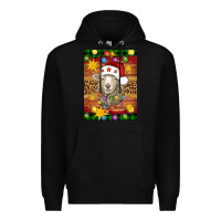 Black Christmas sheep air freshener Premium Hoodie - Artiststas