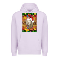 Lilac Christmas sheep air freshener Premium Hoodie - Artiststas