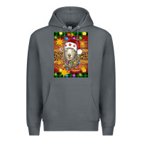 Rock Christmas sheep air freshener Premium Hoodie - Artiststas