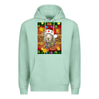Seafoam Christmas sheep air freshener Premium Hoodie - Artiststas