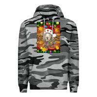 Slate Camo Christmas sheep air freshener Premium Hoodie - Artiststas