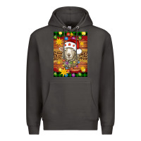 Smoke Christmas sheep air freshener Premium Hoodie - Artiststas