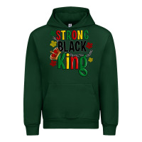 Forest Green strong black king Urban Hoodie - Artiststas
