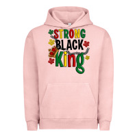 Pigment Salmon strong black king Urban Hoodie - Artiststas