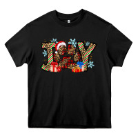 Black festive joy Heavy Core Tee - CowhideDigitalArt