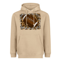 Mushroom leopard american football backround Heavyweight Hoodie - RanaPortraitStore