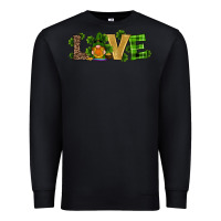 Black st patricks day gnomes shamrock horseshoes love Premium Sweatshirt - RanaPortraitStore