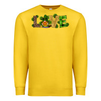 Lemon st patricks day gnomes shamrock horseshoes love Premium Sweatshirt - RanaPortraitStore