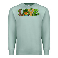 Seafoam st patricks day gnomes shamrock horseshoes love Premium Sweatshirt - RanaPortraitStore