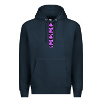 Navy Halloween Key Fob Premium Hoodie - BundleAndBundleShop