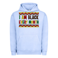 Pigment Grape Ice i am black every month Urban Hoodie - Artiststas