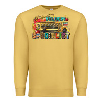 Antique Gold student delivery specialist Premium Sweatshirt - texasbilliewilder