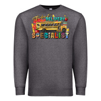 Charcoal Heather student delivery specialist Premium Sweatshirt - texasbilliewilder