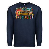 Navy student delivery specialist Premium Sweatshirt - texasbilliewilder