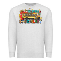 Oatmeal Heather student delivery specialist Premium Sweatshirt - texasbilliewilder