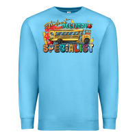Ocean Blue student delivery specialist Premium Sweatshirt - texasbilliewilder