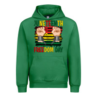 Emerald juneteenth freedom day Urban Hoodie - Artiststas