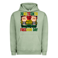 Pigment Oil Green juneteenth freedom day Urban Hoodie - Artiststas