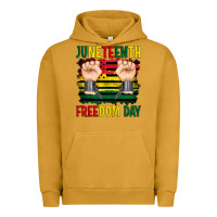 Pigment Peanut Butter juneteenth freedom day Urban Hoodie - Artiststas