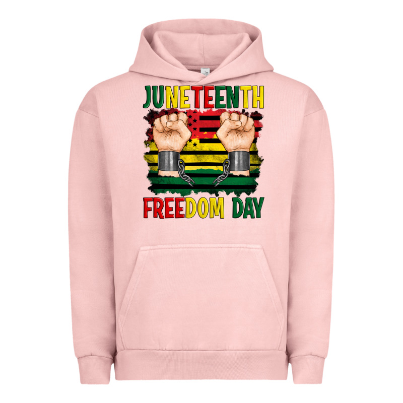 Juneteenth Freedom Day Urban Hoodie by Artiststas | Teevron