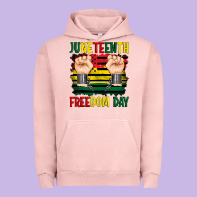Juneteenth Freedom Day Urban Hoodie Designed By Artiststas