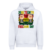 White juneteenth freedom day Urban Hoodie - Artiststas