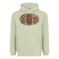 Matcha leopard pattern Heavyweight Hoodie - RanaPortraitStore