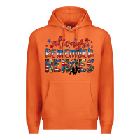 Carrot always remember heroes Premium Hoodie - JahusDesignShop