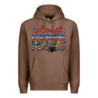 Chestnut always remember heroes Premium Hoodie - JahusDesignShop