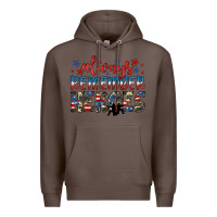Coffee always remember heroes Premium Hoodie - JahusDesignShop
