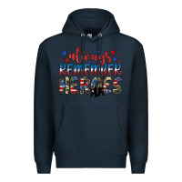 Navy always remember heroes Premium Hoodie - JahusDesignShop
