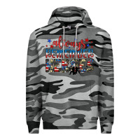 Slate Camo always remember heroes Premium Hoodie - JahusDesignShop
