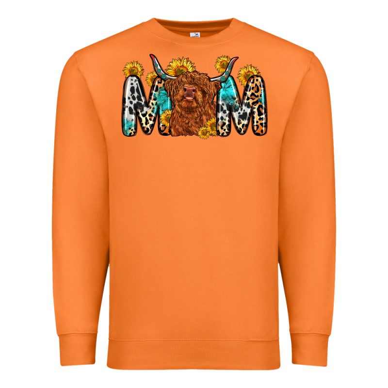 Mom Cow Premium Sweatshirt by Zillion Design Studio | Teevron