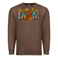 Chestnut mom cow Premium Sweatshirt - Zillion Design Studio