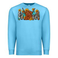 Ocean Blue mom cow Premium Sweatshirt - Zillion Design Studio
