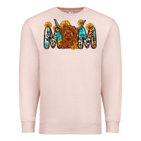 Pale Pink mom cow Premium Sweatshirt - Zillion Design Studio