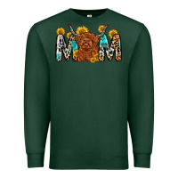 Sports Green mom cow Premium Sweatshirt - Zillion Design Studio