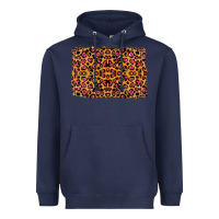 Navy leopard glitter background Heavyweight Hoodie - RanaPortraitStore