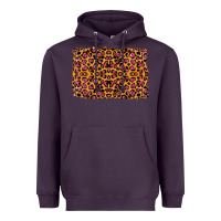 Plum leopard glitter background Heavyweight Hoodie - RanaPortraitStore