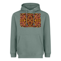 Sage leopard glitter background Heavyweight Hoodie - RanaPortraitStore